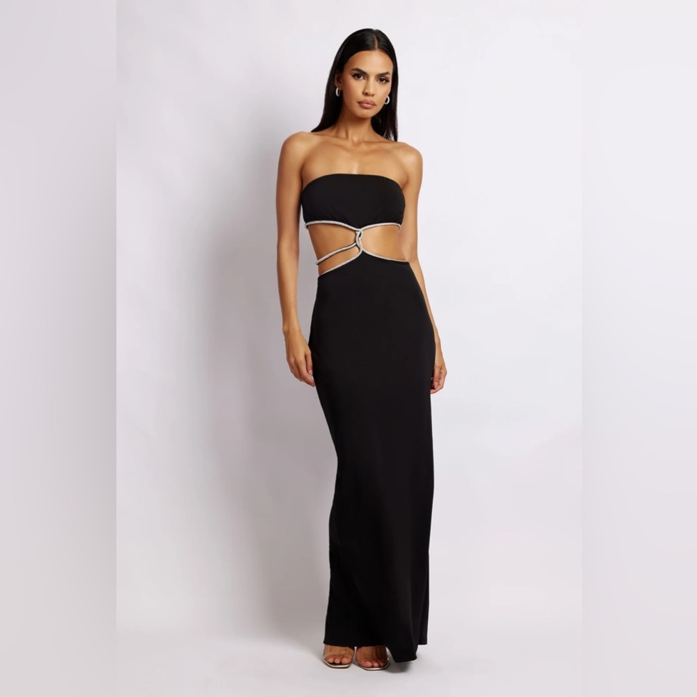 MESHKI BILLIE Strapless Maxi Dress - Black